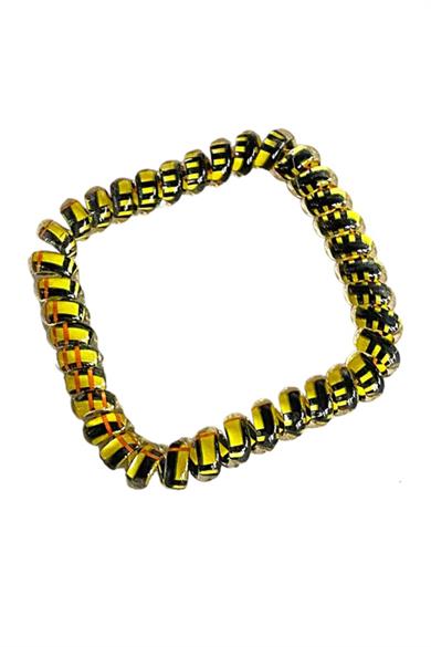 Sarı Renk Helezon Lastik Toka