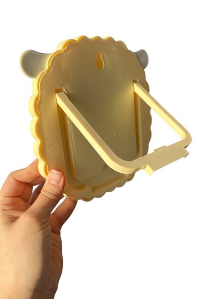 Sarı Renk Koyun Figürlü Masa Aynası