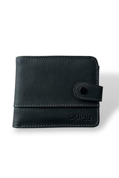 Siyah Renk Deri Erkek Cüzdan/ Kartlık