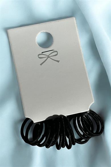 Siyah Renk Lastik Toka Set