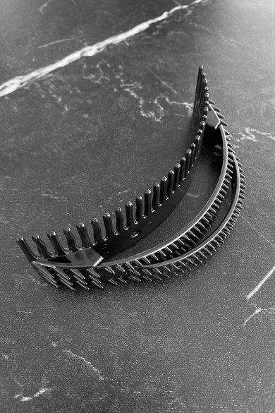 Siyah Renk Saç Topuz Aparatı