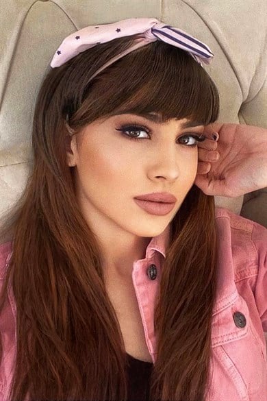 Takma Kahkül - Koyu Kahve Bronze Balyaj - M2/30# - Uzun Kenarlı