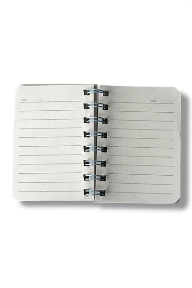 Turkuaz Renk Pati Figürlü Cat Day Yazılı Defter