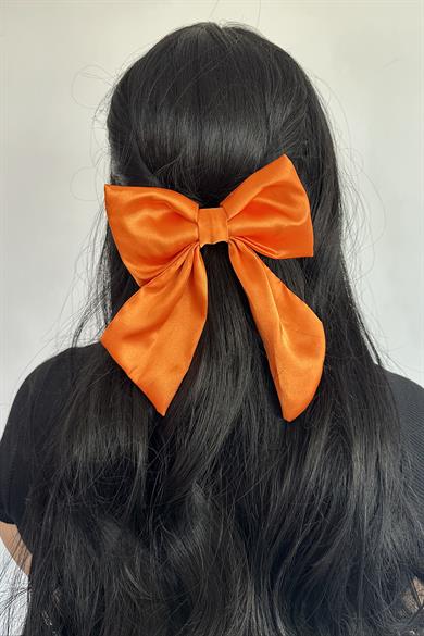 Turuncu Renk Kurdele Figürlü Otomat Toka