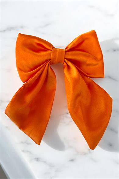 Turuncu Renk Kurdele Figürlü Otomat Toka