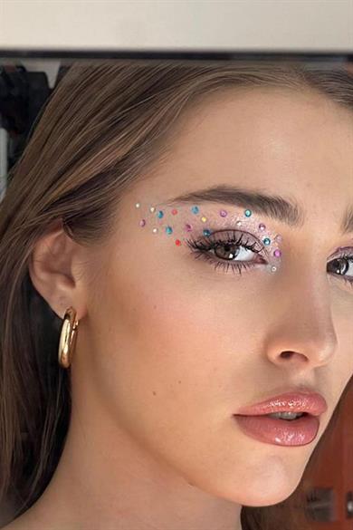 Vücut Ve Yüz Taşı/ Karışık Renk Sticker