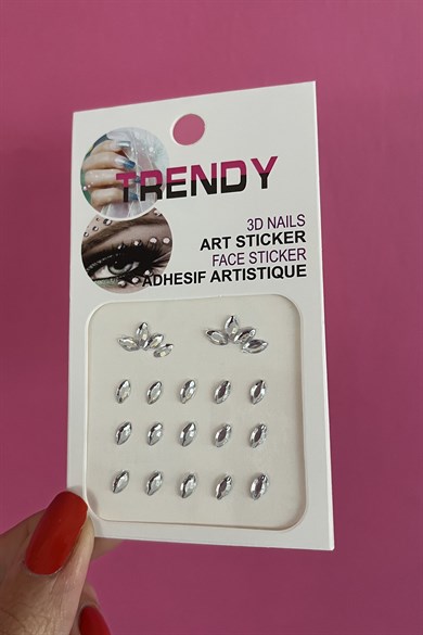 Vücut Ve Yüz Taşı/ Taşlı Sticker