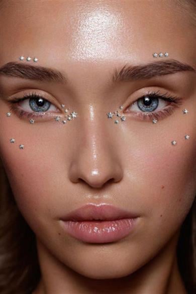 Vücut Ve Yüz Taşı/ Yıldız Figürlü Sticker