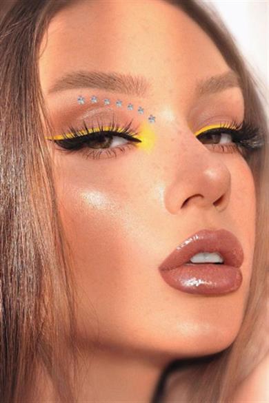 Vücut Ve Yüz Taşı/ Yıldız Figürlü Sticker