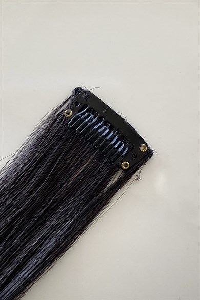 Yan Çıt Çıt Postiş / Ombre iki Renkli / 50 Cm