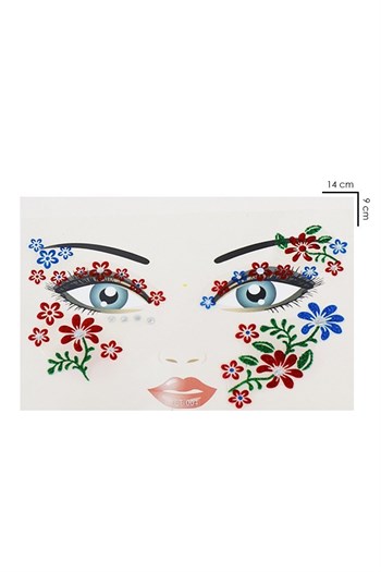 Adhesive Face Sticker Tattoo Tattoo