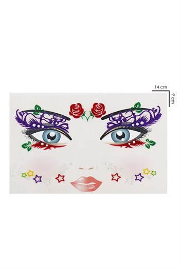 Adhesive Face Tattoo Tattoo