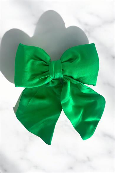 Yeşil Renk Kurdele Figürlü Otomat Toka