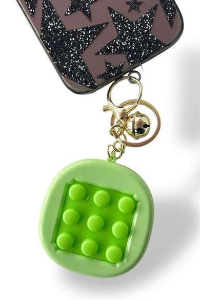 Yeşil Renk Stres Giderici Oyun Detaylı Anahtarlık