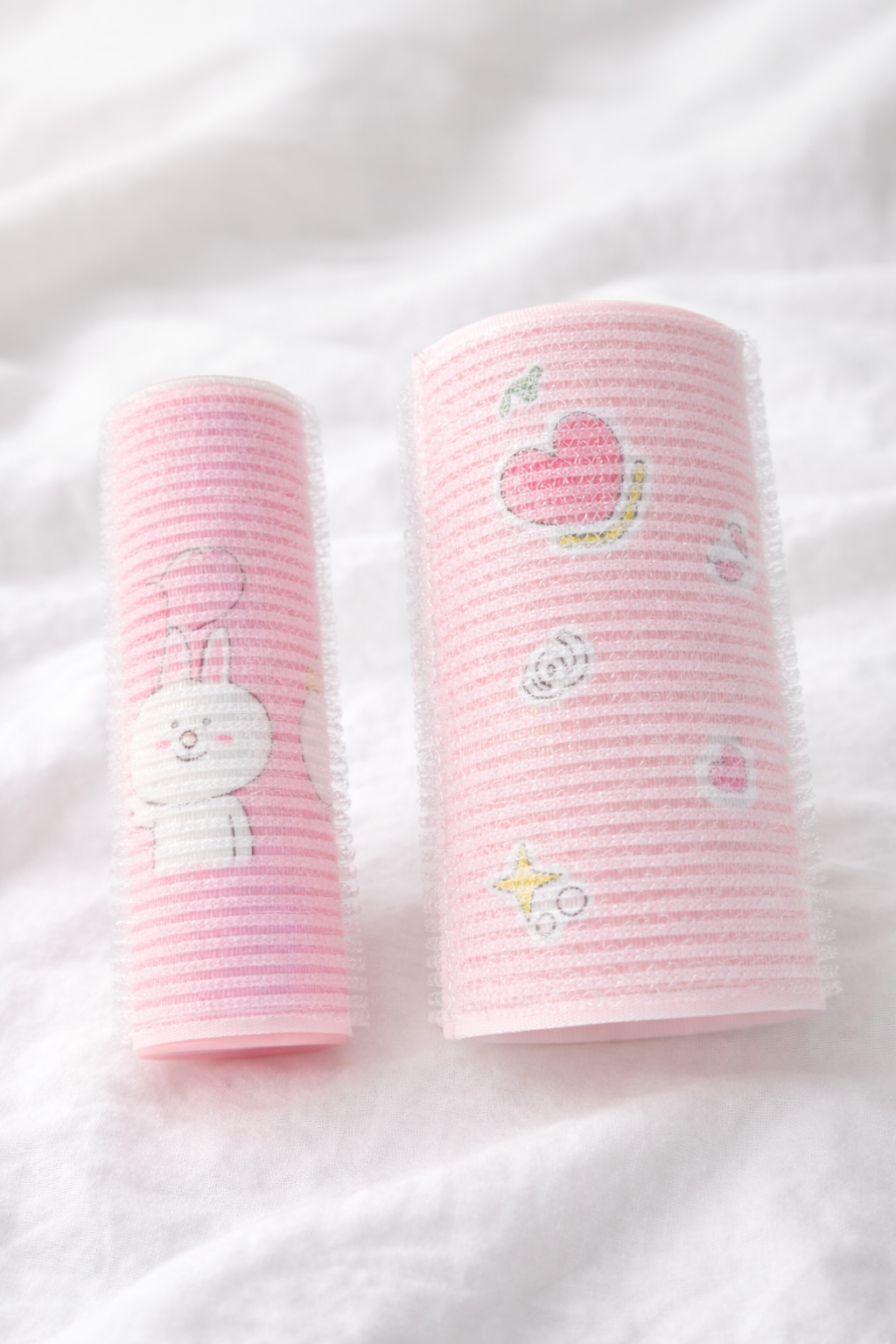 Pembe Renk İkili Bigudi