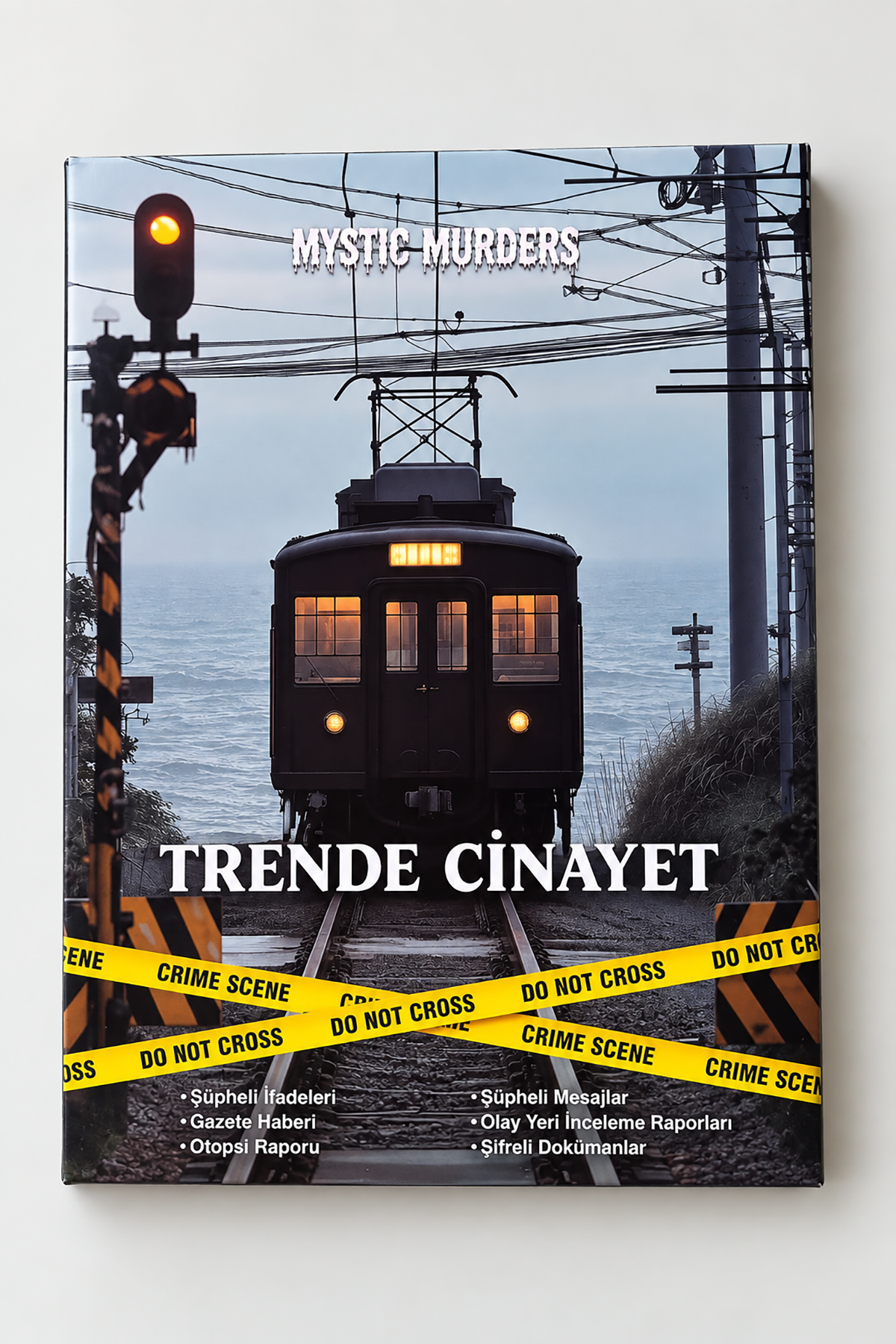 Dedektif Cinayet Çözme Oyunu-Trende Cinayet