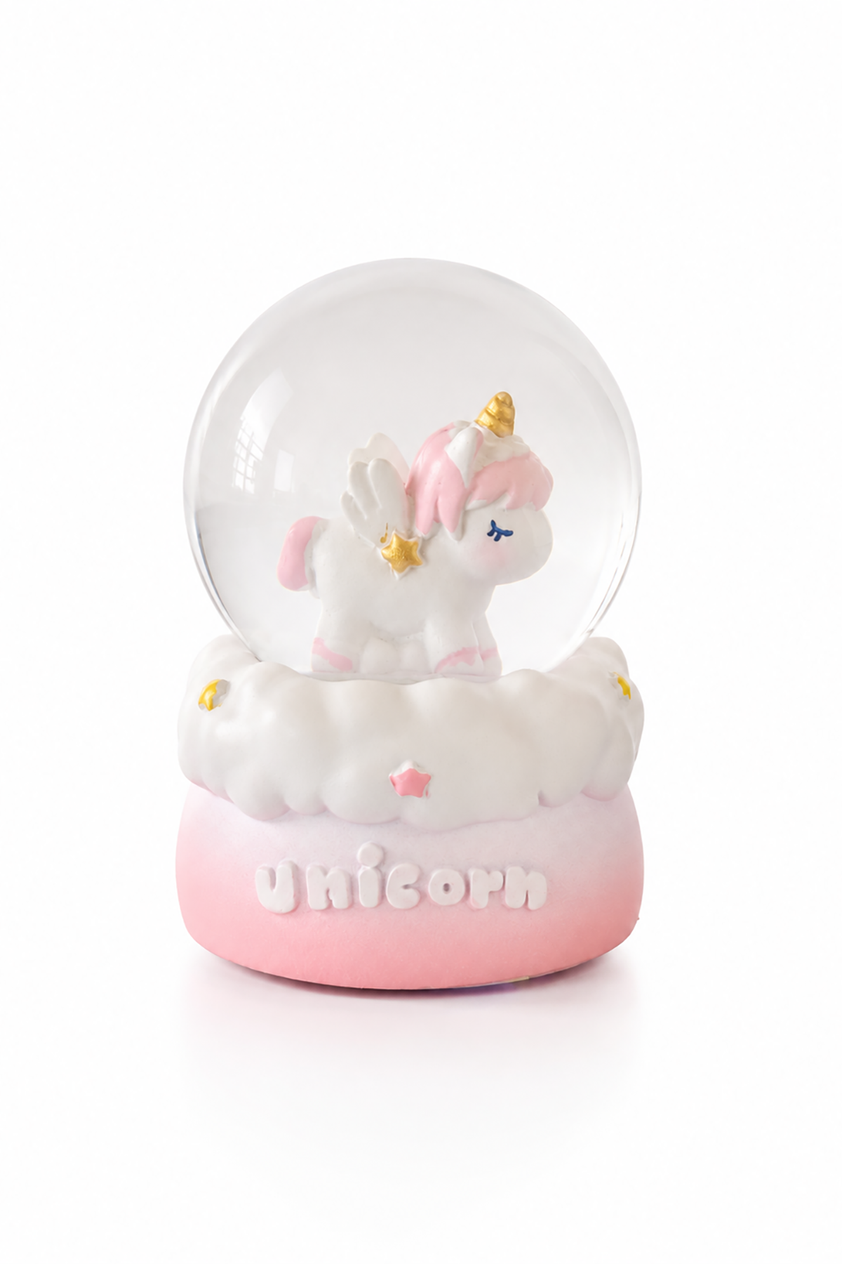 Pembe Renk Unıcorn Figürlü Işıklı Mini Küre