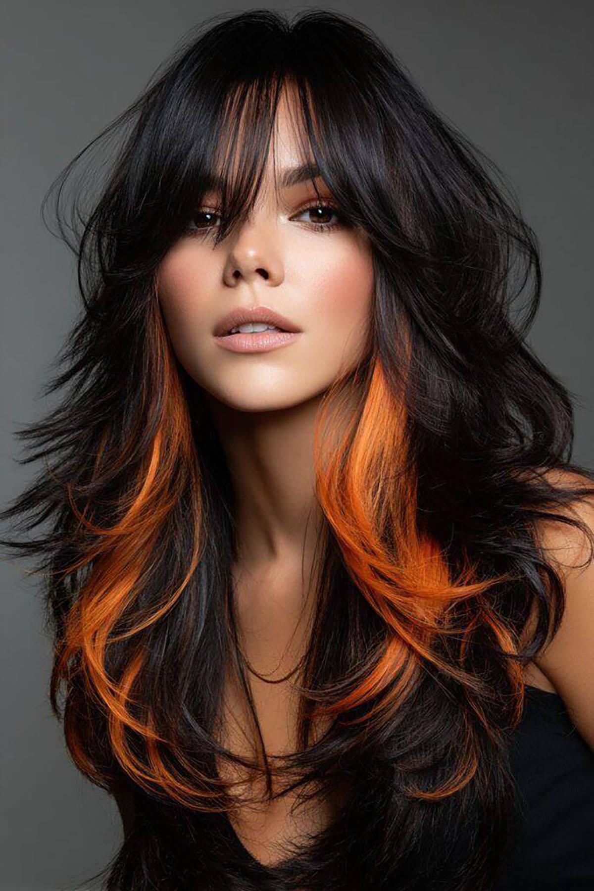 Turuncu Renk Saç Tebeşiri