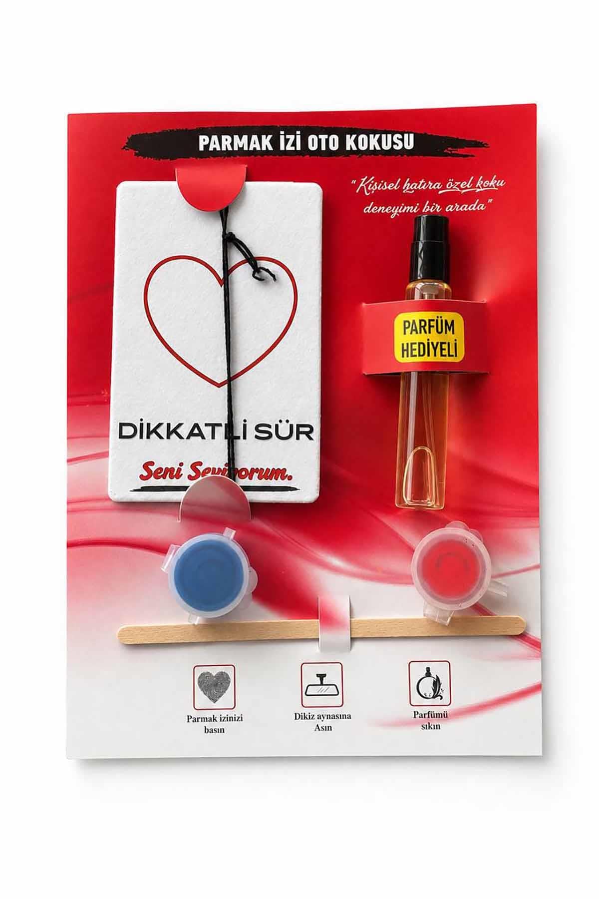 Parmak İzi Oto Kokusu Seti