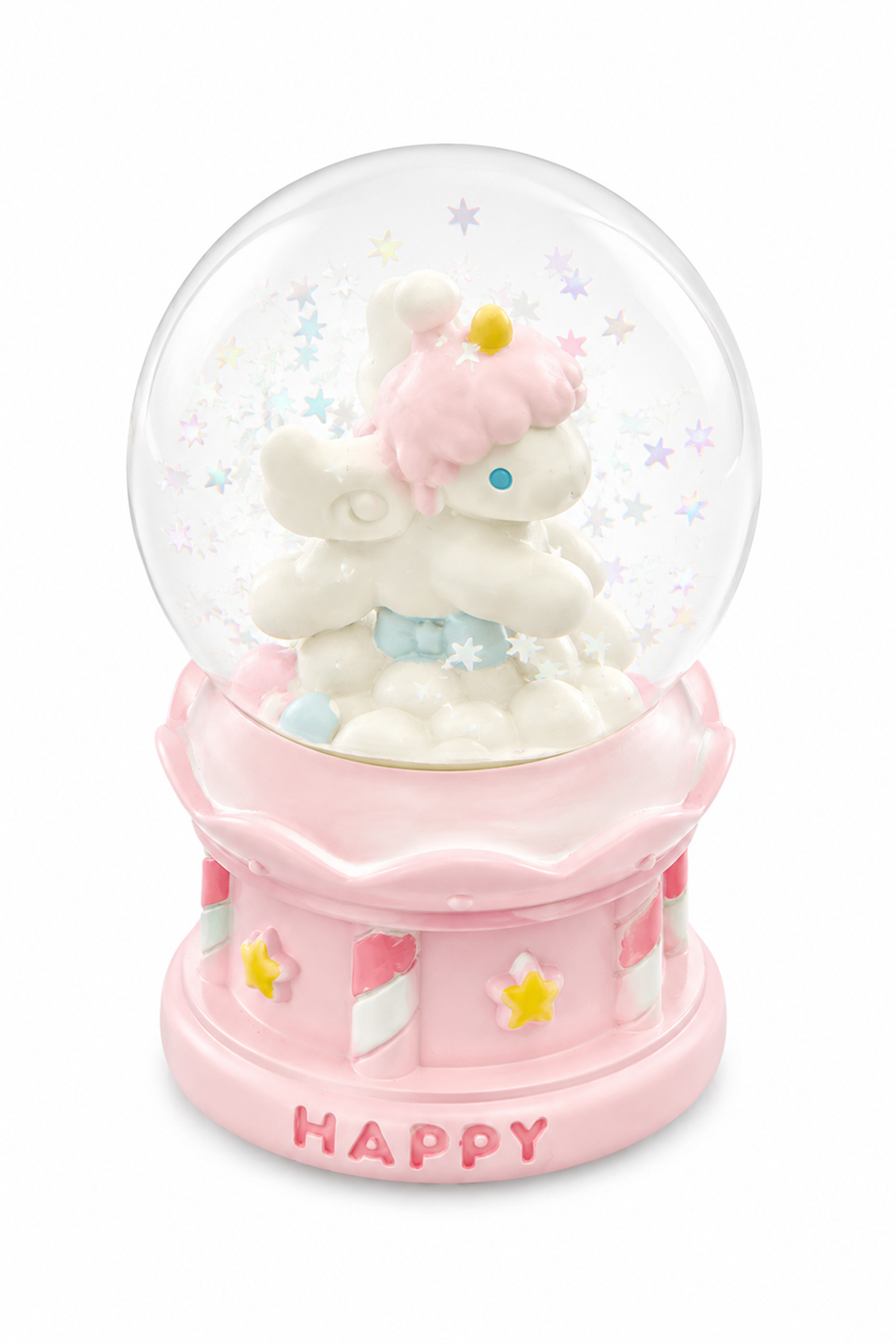 Pembe Renk Unicorn Işıklı Mini Küre