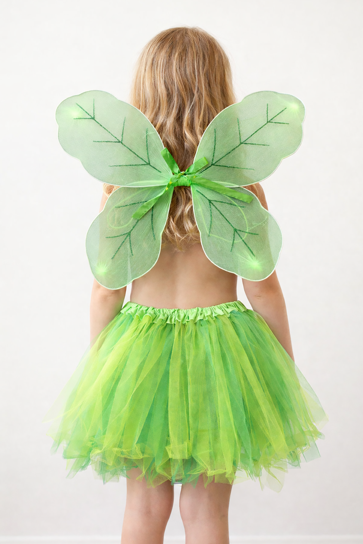 Yeşil Renk Kanat /Etek Set