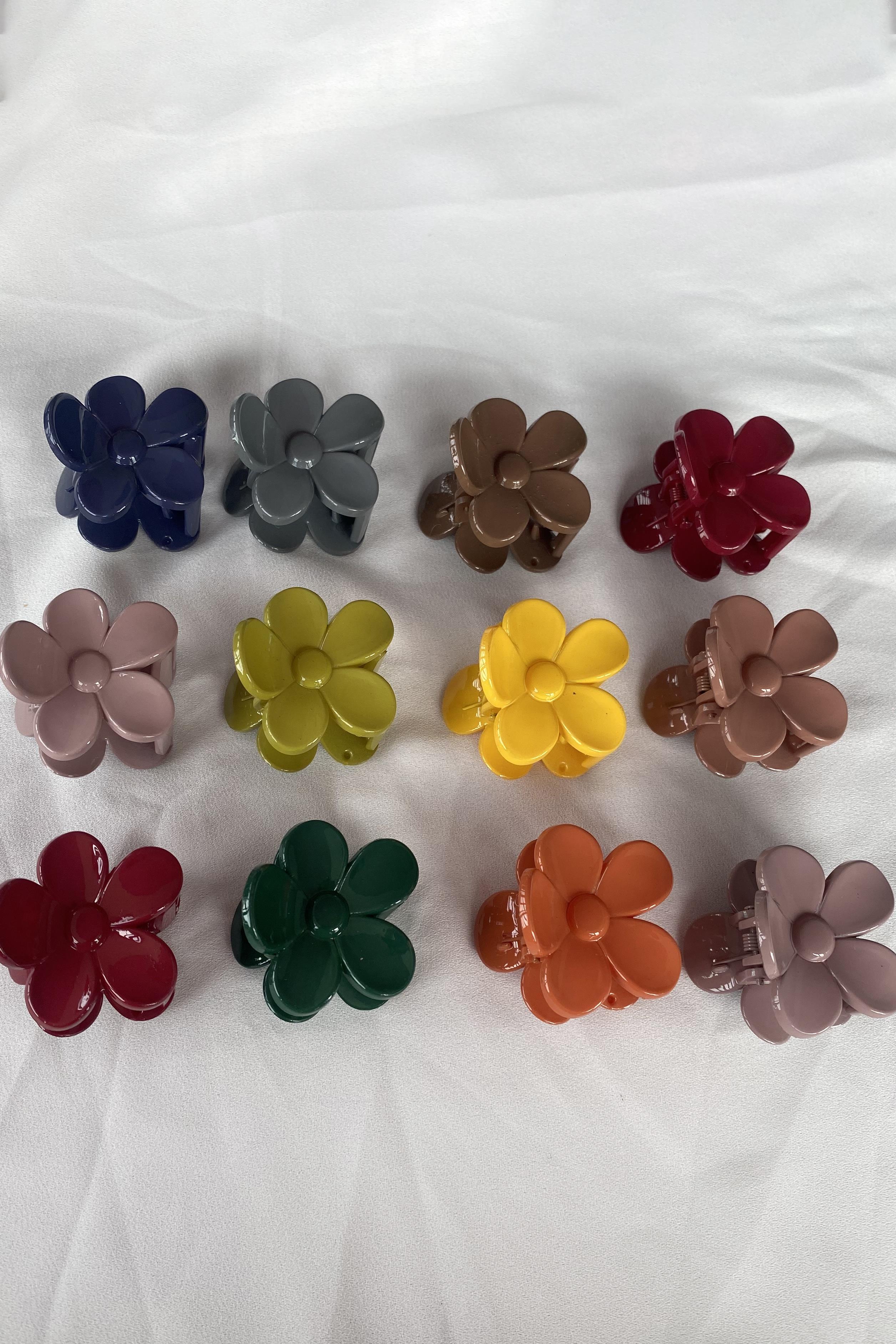 12'li Karışık Renk Mandal Toka Set 