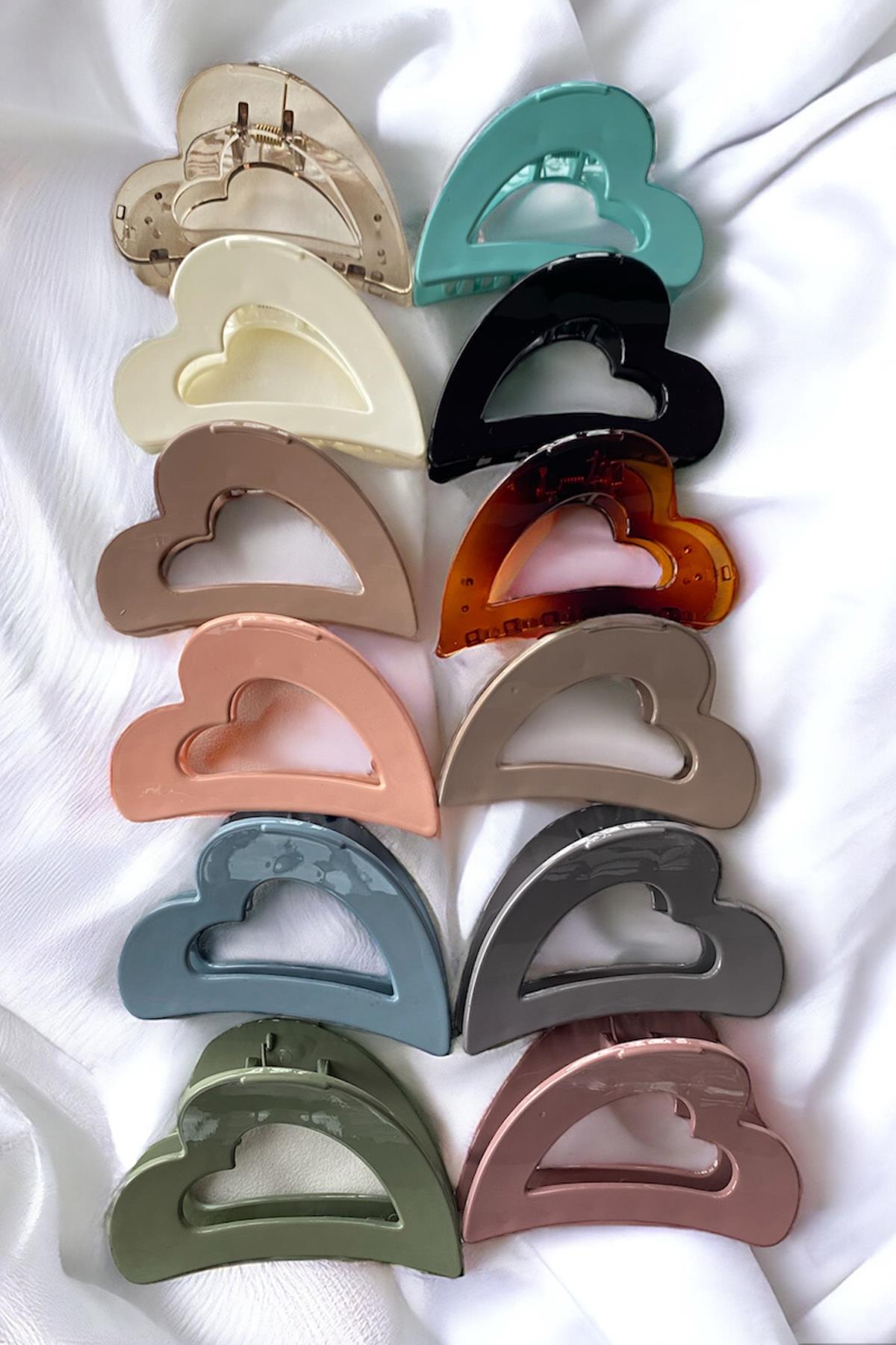 12'li Karışık Renk Mandal Toka Set