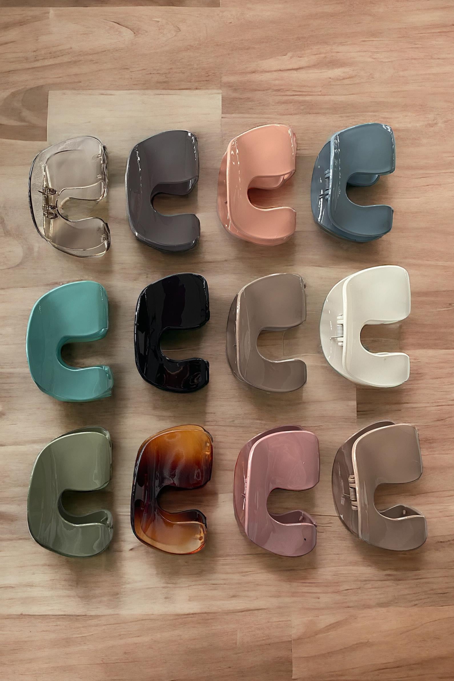 12'li Karışık Renk Mandal Toka Set