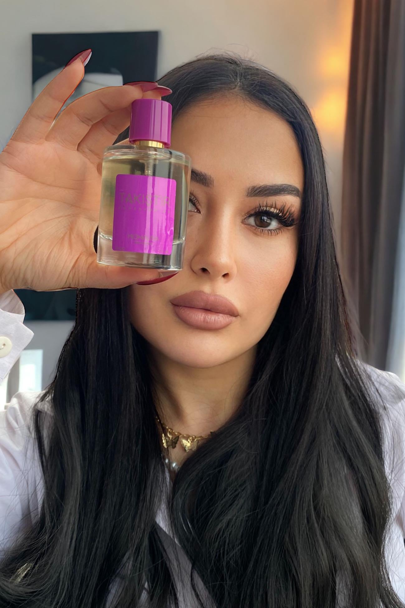 12'li Mor Renk Takıştır Monalısa Kadın Parfüm 50ML