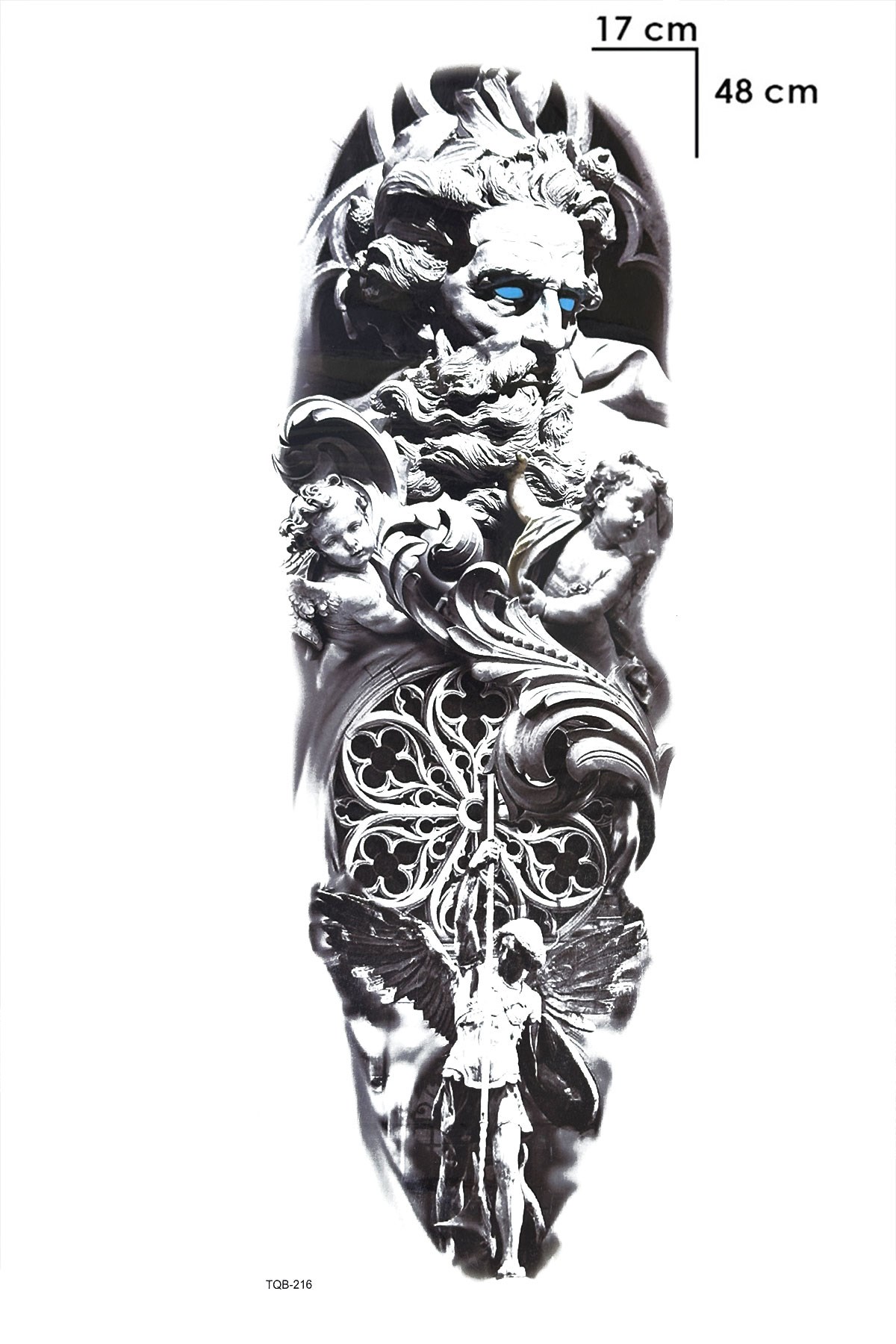 Zeus Kol Dövme Geçici Tattoo