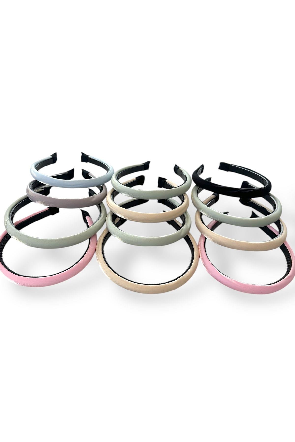 12´li Karışık Renk Taç Set