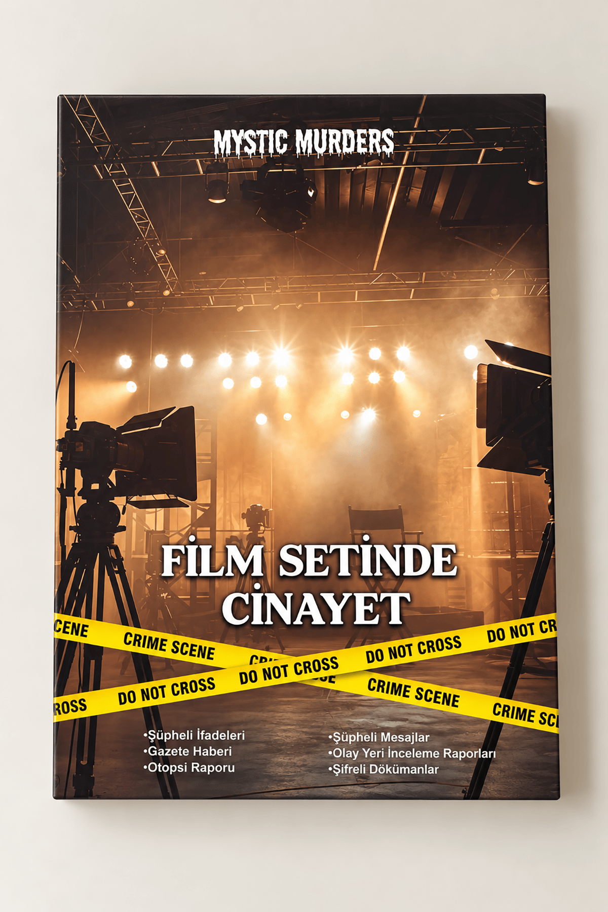 Dedektif Cinayet Çözme Oyunu-Film Setinde Cinayet