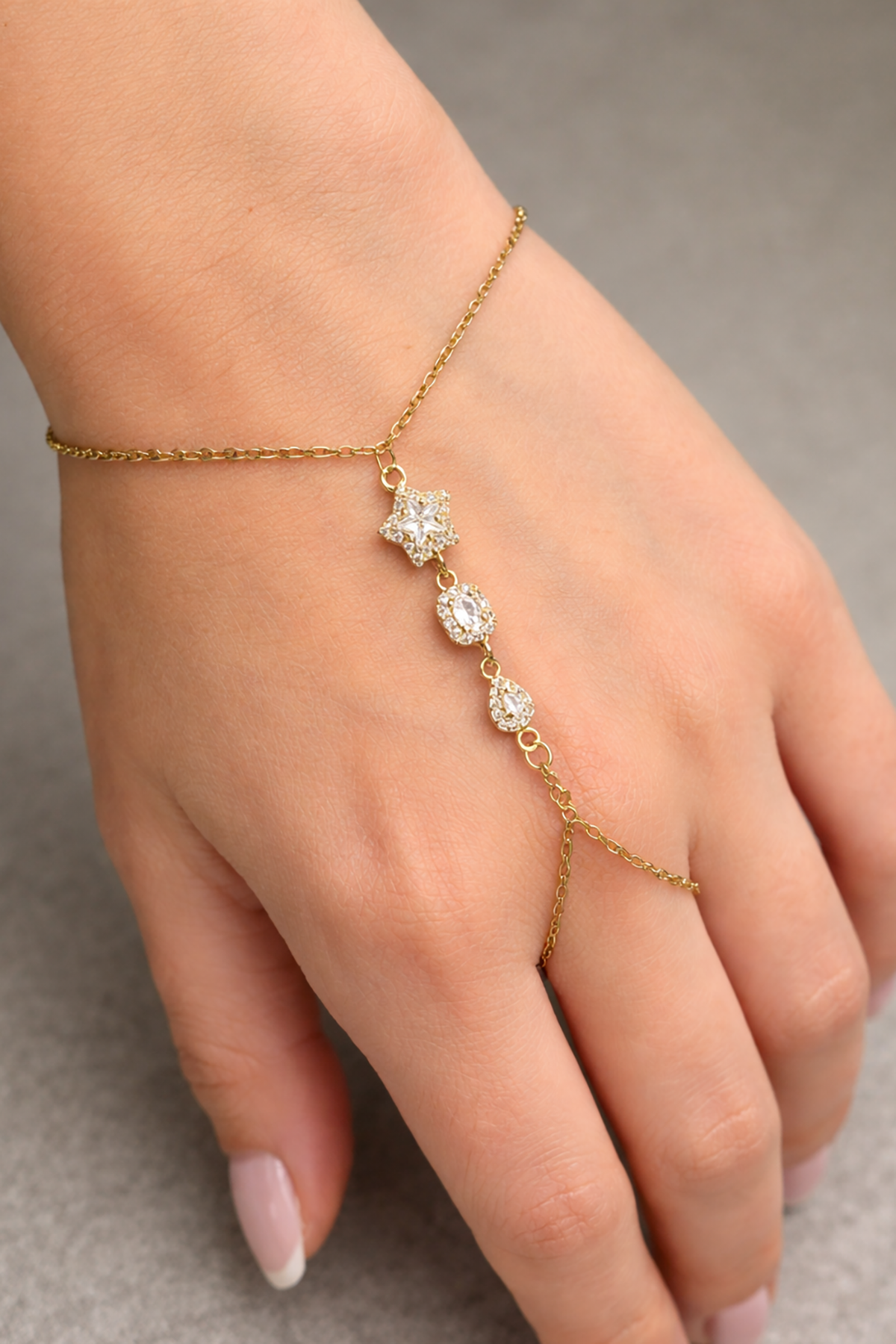 Altın Renk Karışık Figürlü Çelik Şahmeran