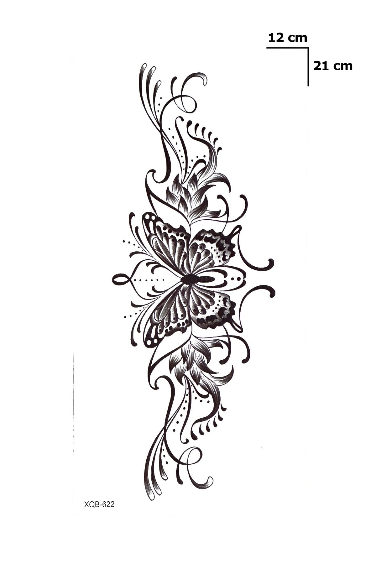 Kelebekler Geçici Dövme Tattoo