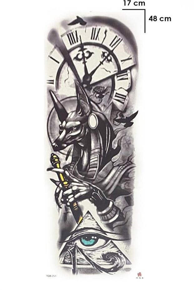 Saat Geçici Dövme Tattoo