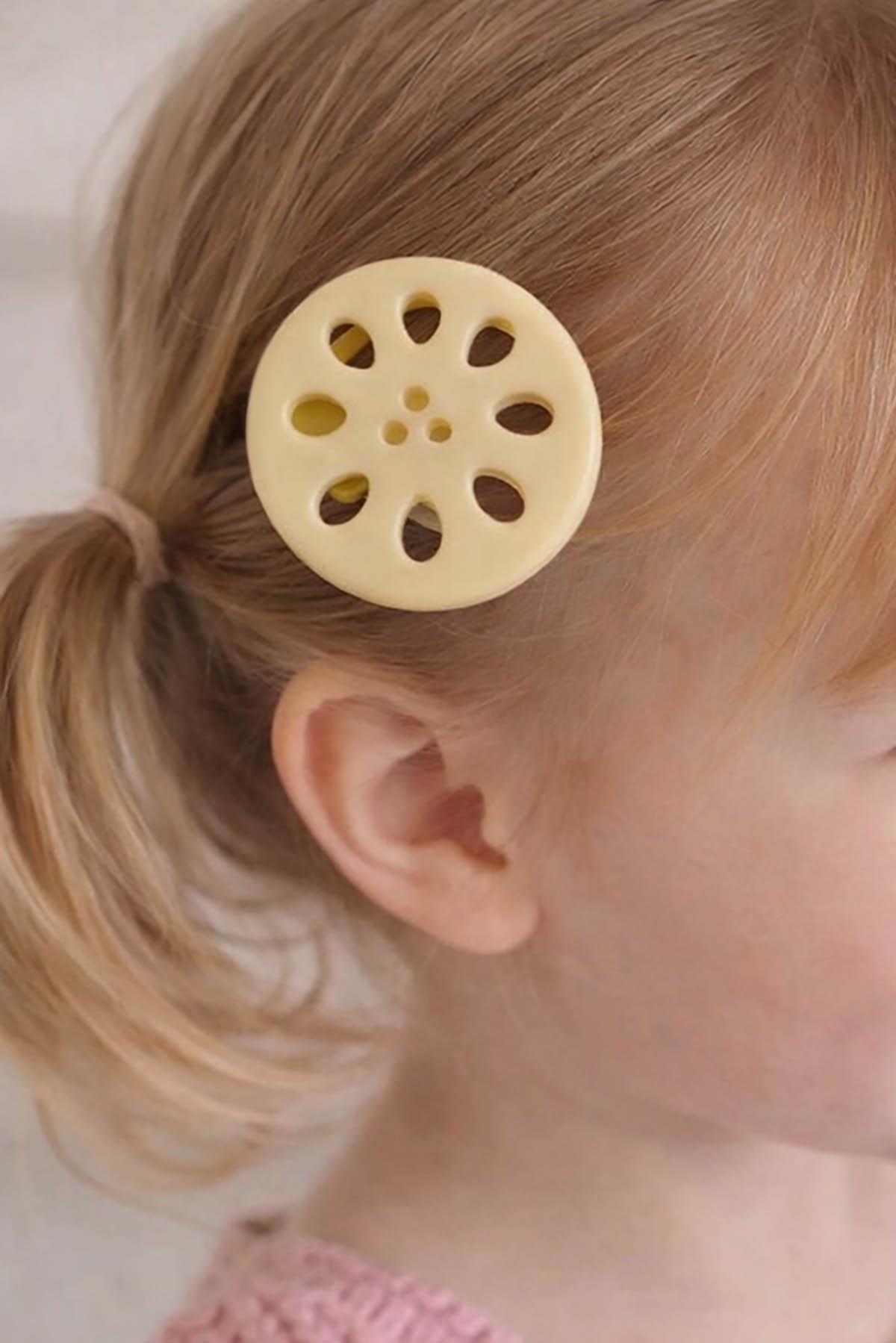 Limon Figürlü Yan Toka