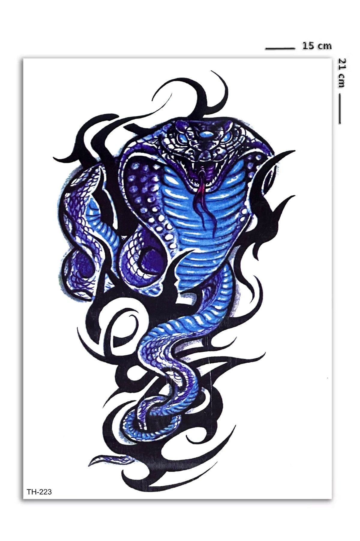 Geçici Yılan Dövme Tattoo