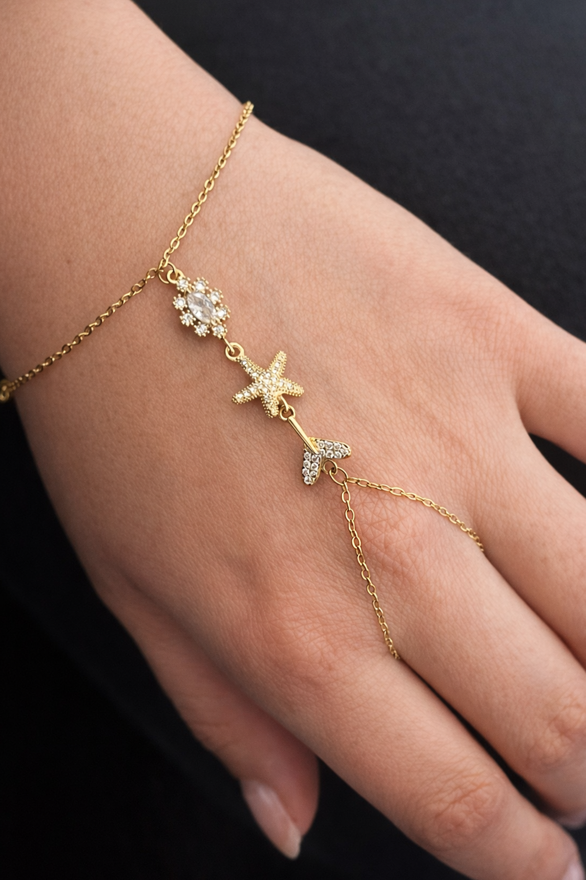 Altın Renk Karışık Figürlü Çelik Şahmeran