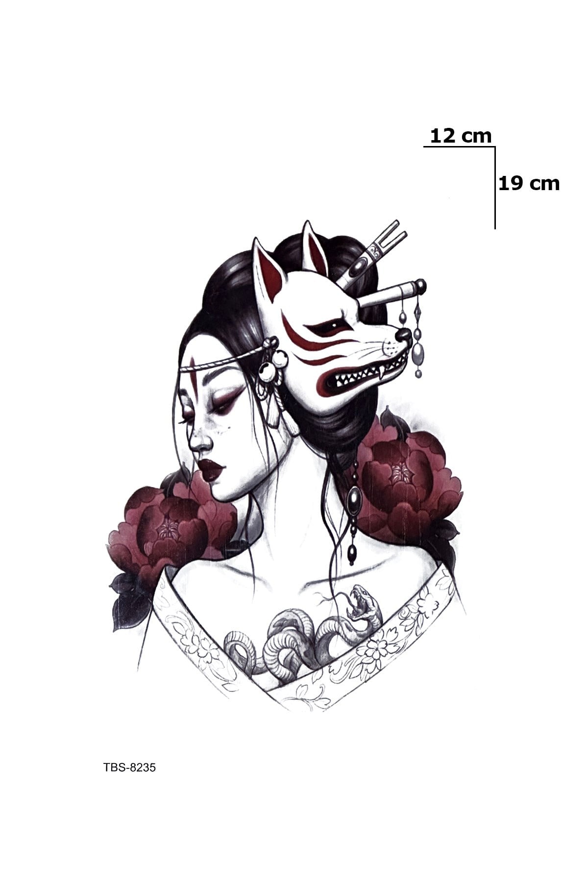 Kadın Dövme Geçici Tattoo
