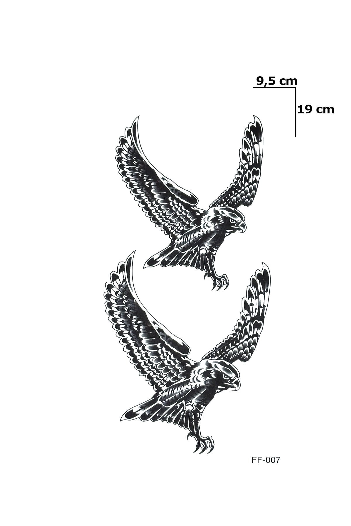 Kartal Dövme Geçici Tattoo