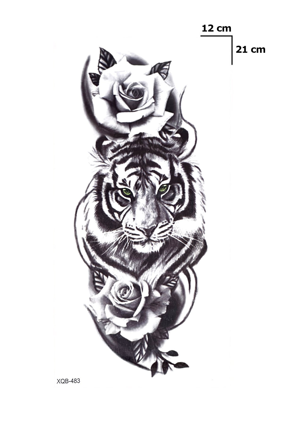 Kaplan Dövme Geçici Tattoo