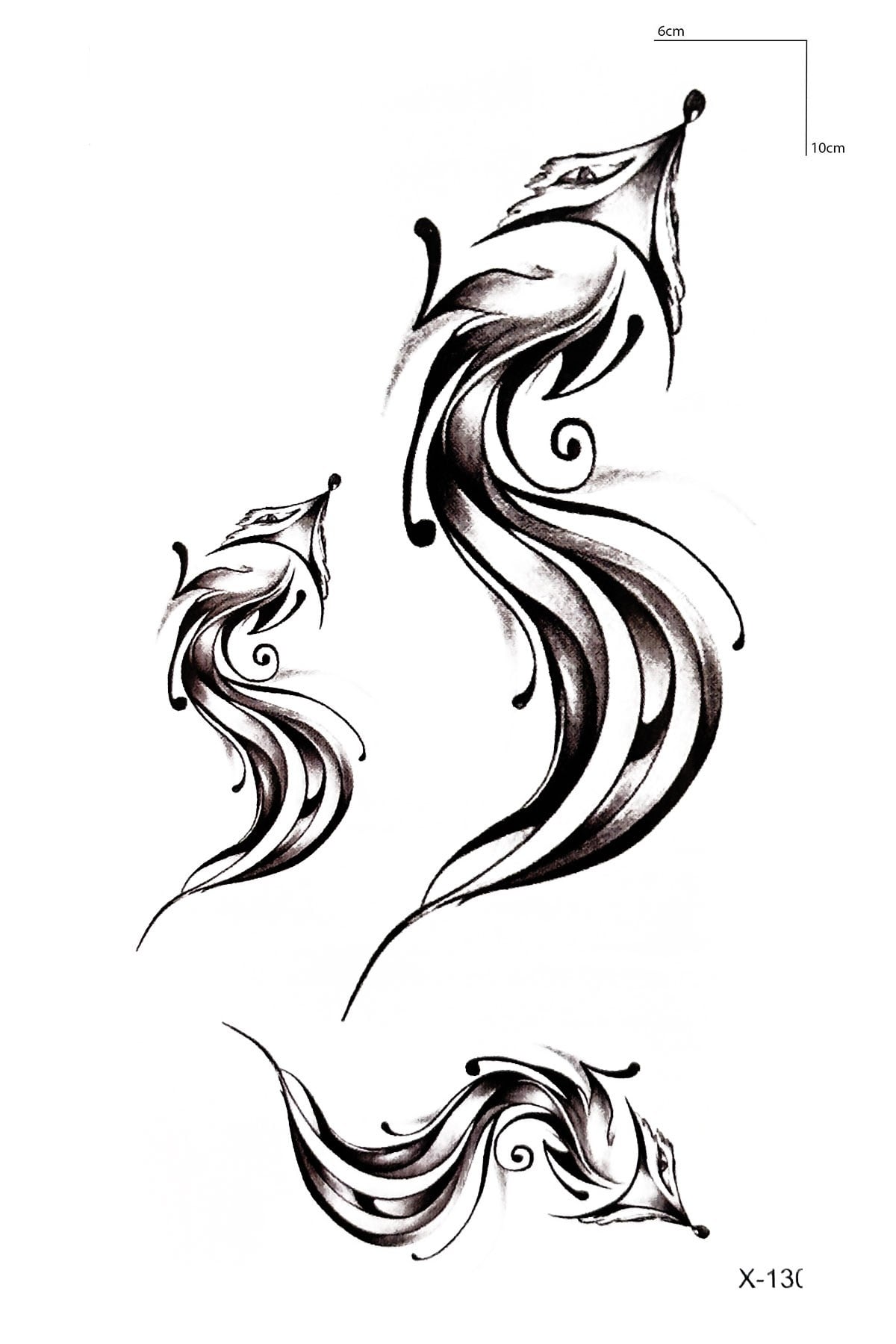 Tilki Geçici Dövme Tattoo