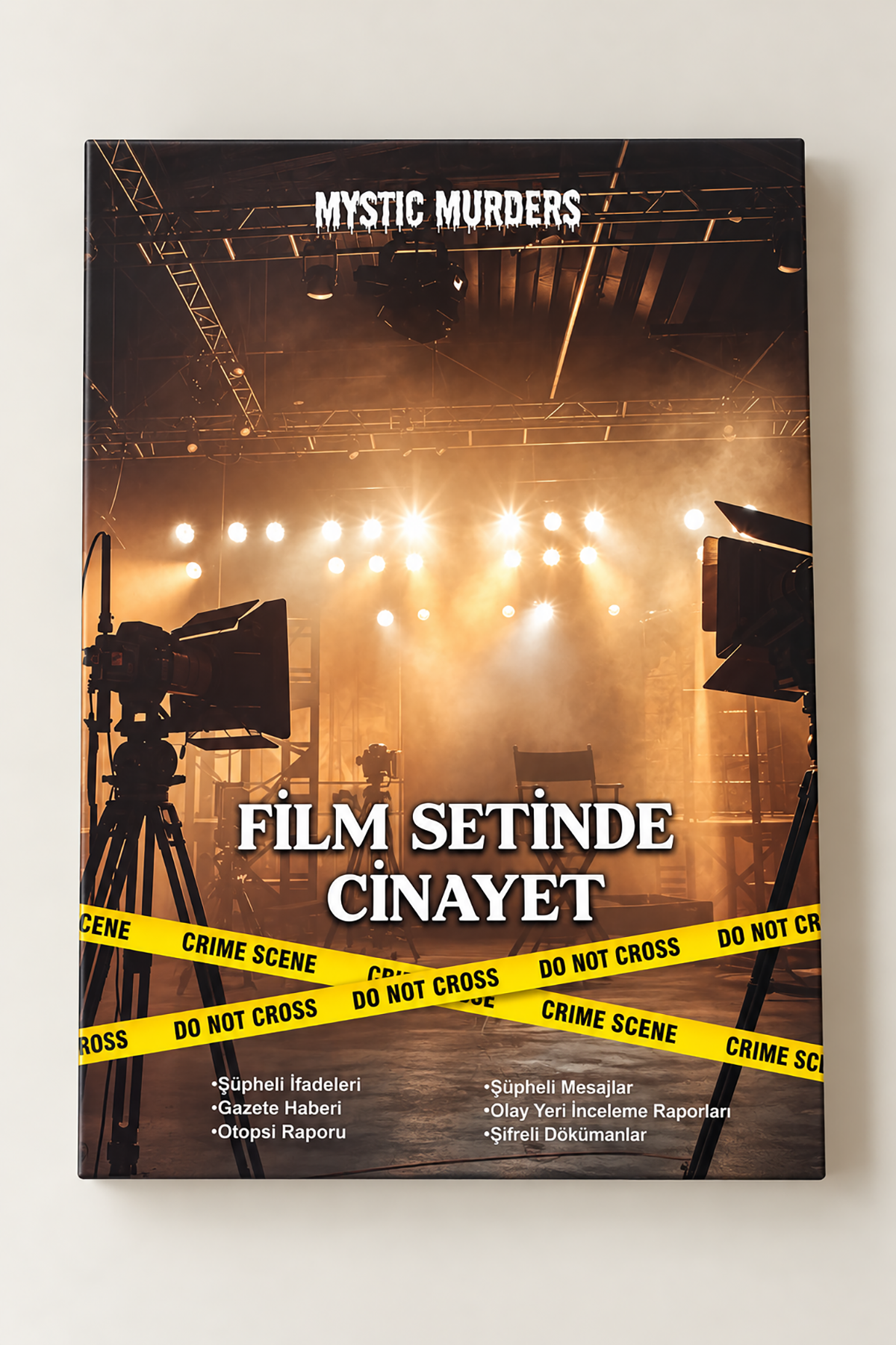 Dedektif Cinayet Çözme Oyunu-Film Setinde Cinayet