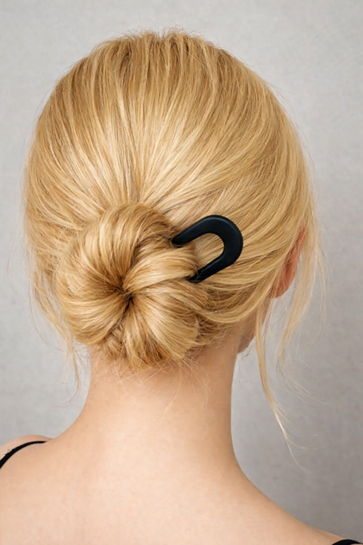 Siyah Renk Topuz Tokası