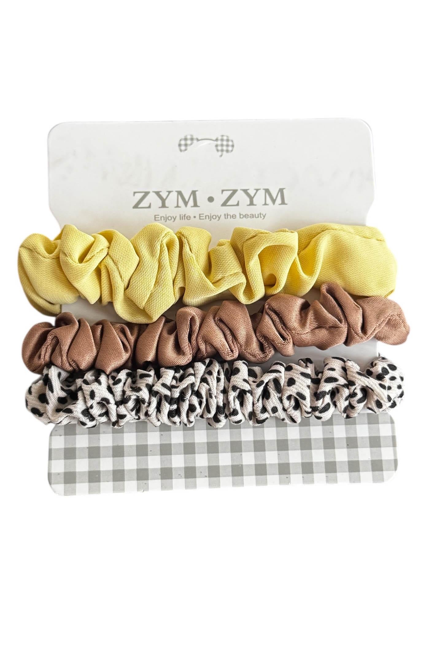 3'lü Karışık Renk Simit Toka 