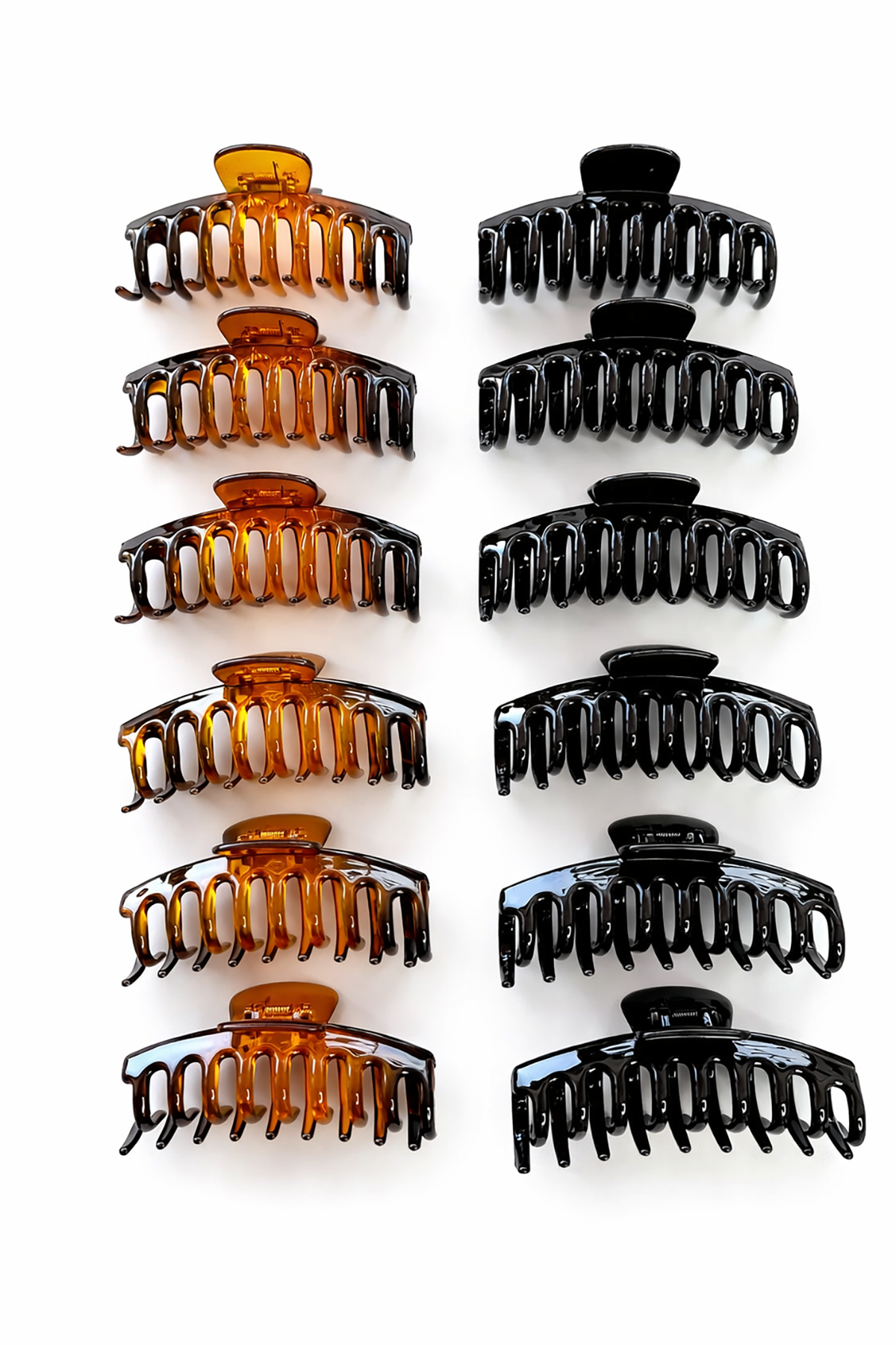 12'li Karışık Renk Mandal Toka Set