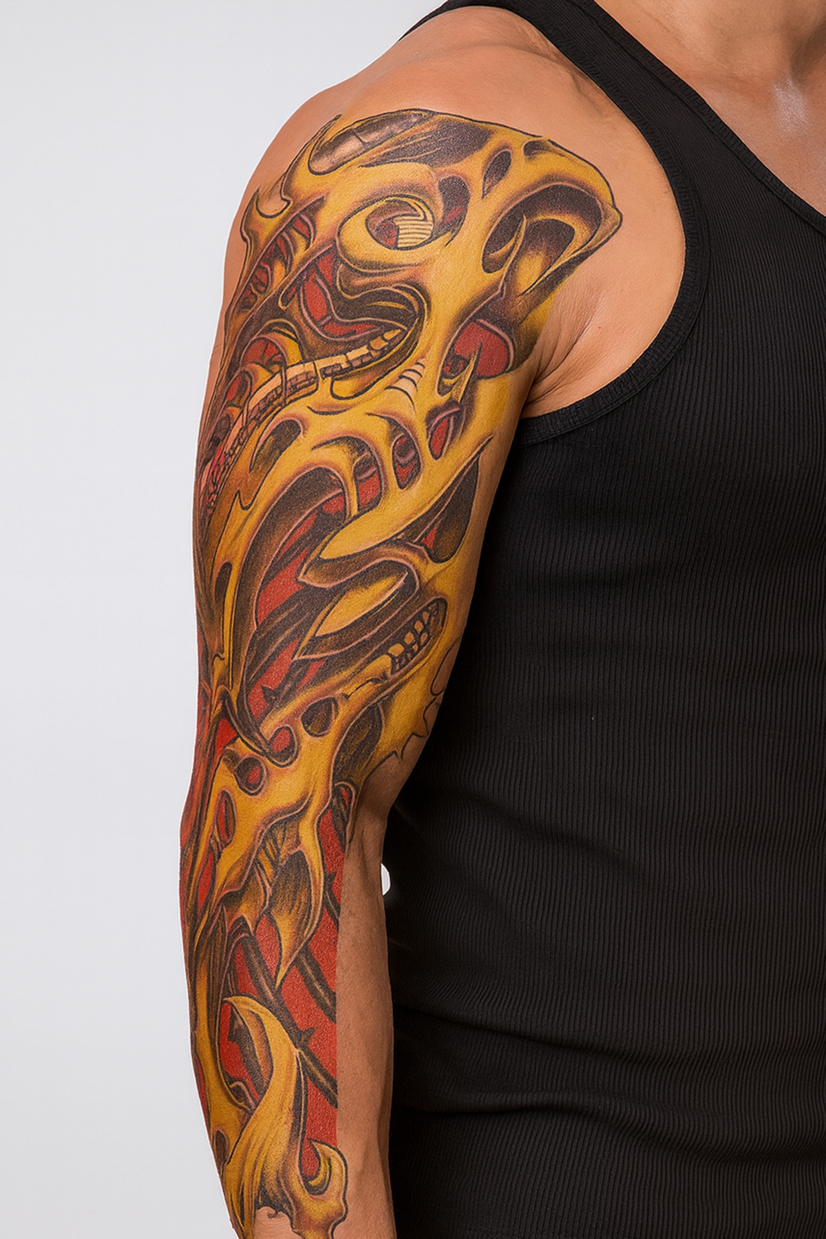Temporary Spiral Arm Tattoo Tattoo