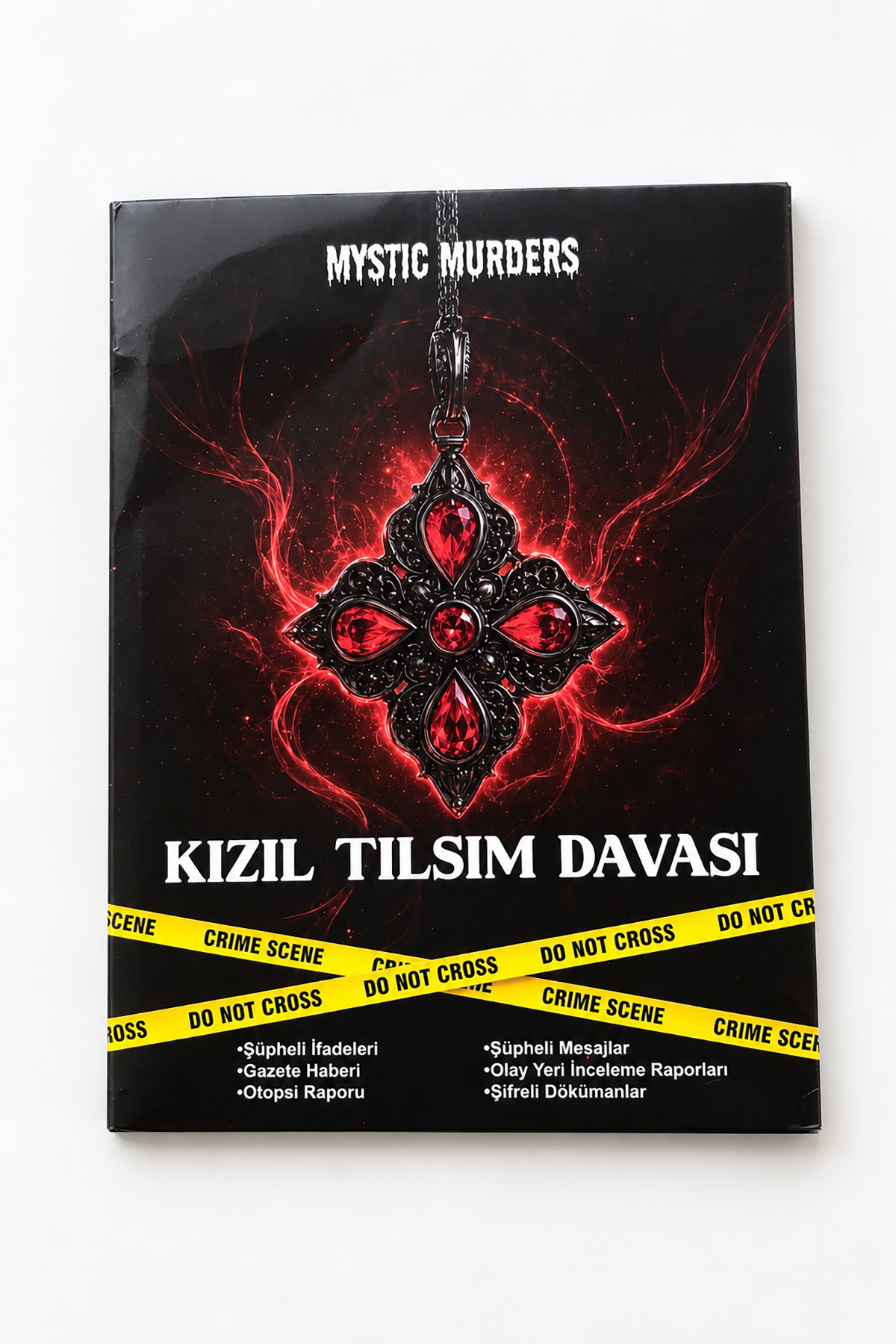 Dedektif Cinayet Çözme Oyunu-Kızıl Tılsım Davası