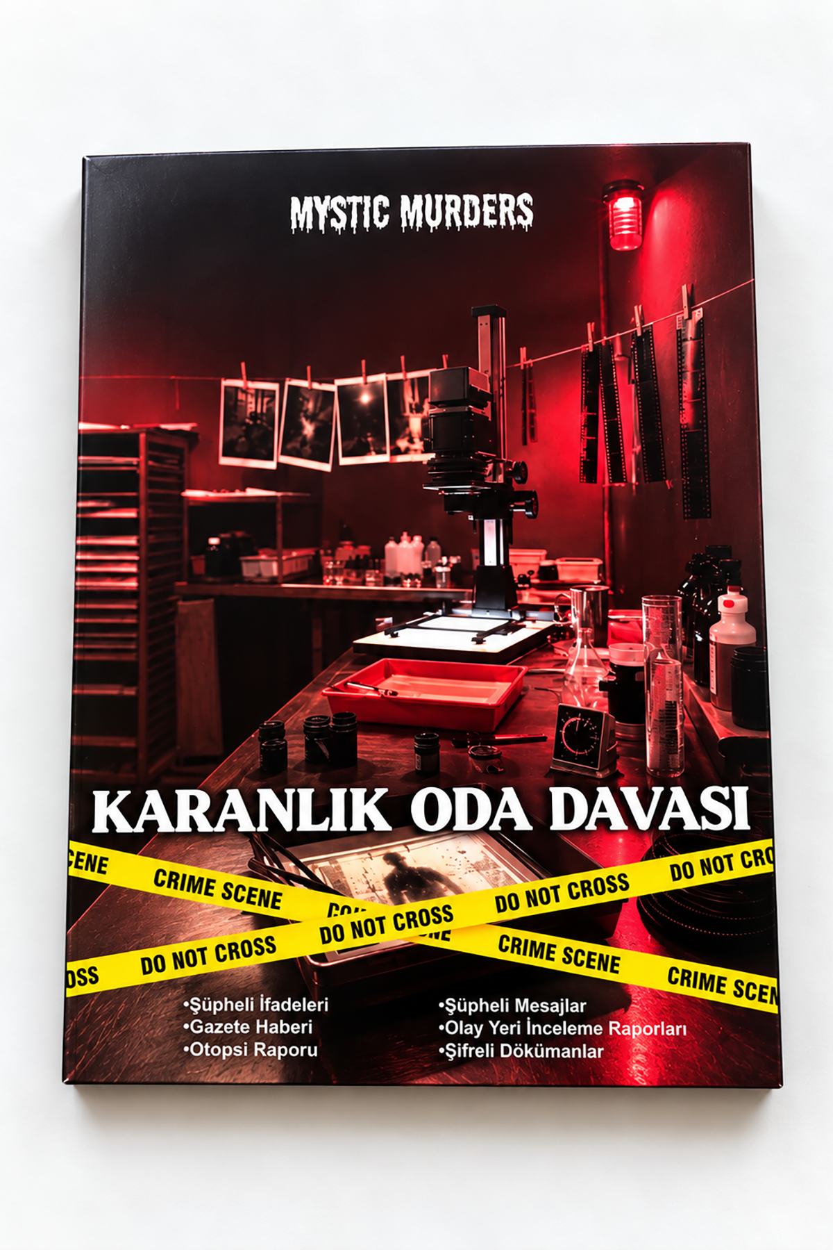 Dedektif Cinayet Çözme Oyunu-Karanlık Oda Davası
