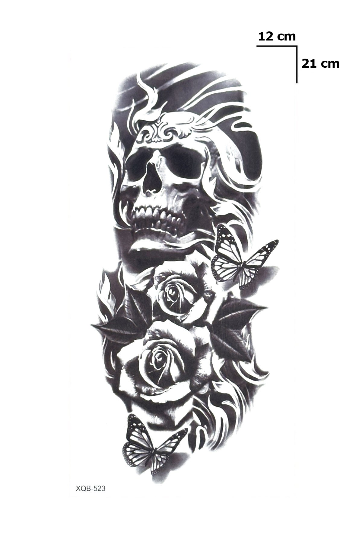 Kurukafa Geçici Dövme Tattoo